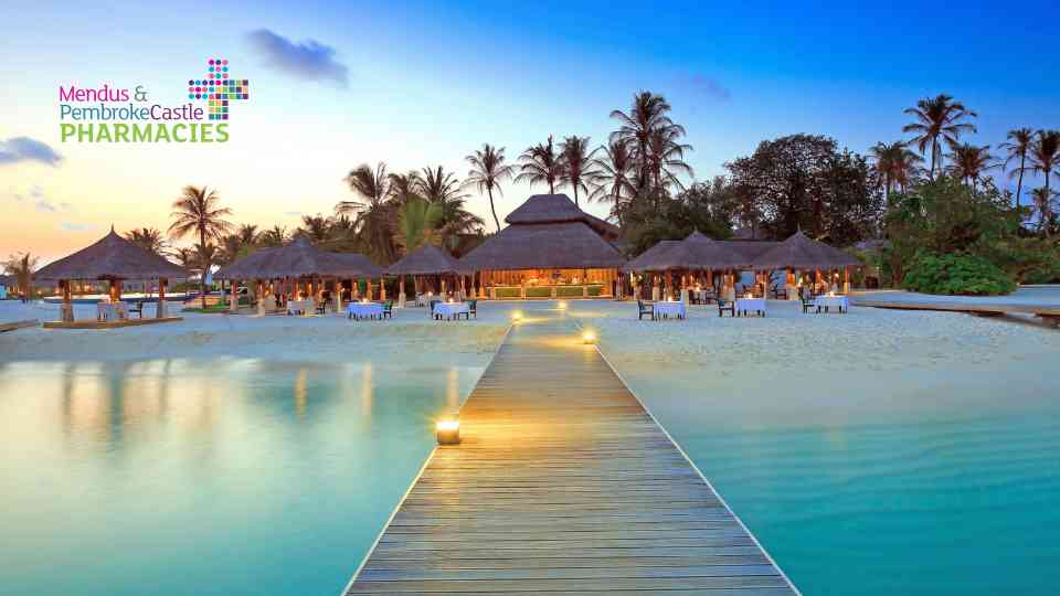 Tropical vacation destination risks